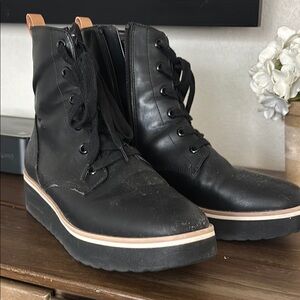Dr. Scholl's Black Combat Boots